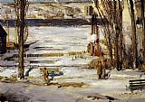 George Bellows Wall Art - A Morning Snow